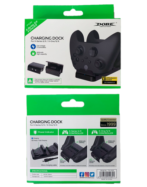 Зарядная станция для джойстиков + 2 аккумулятора Xbox Series/ONE TYX-532X