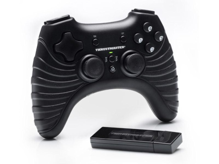 PS 3 Джойстик беспроводной Thrustmaster Wireless Blackдля PS 3/PC  (THR-4060058)