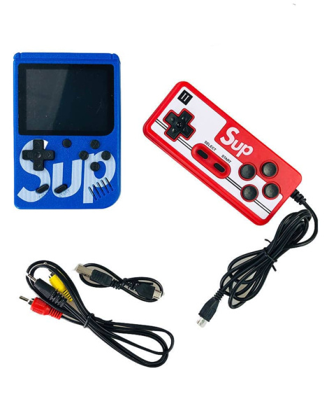 Портативная Приставка SUP GAME BOX 400 in 1 + джойстик для 2х игроков на ТВ