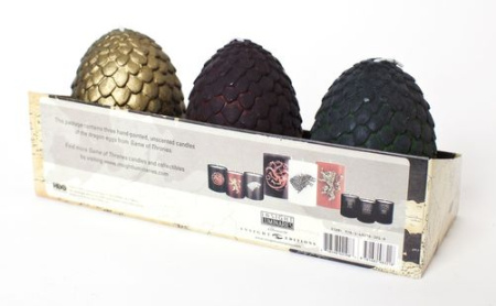Свечи Яйца Дракона (Игра Престолов) 3 шт.