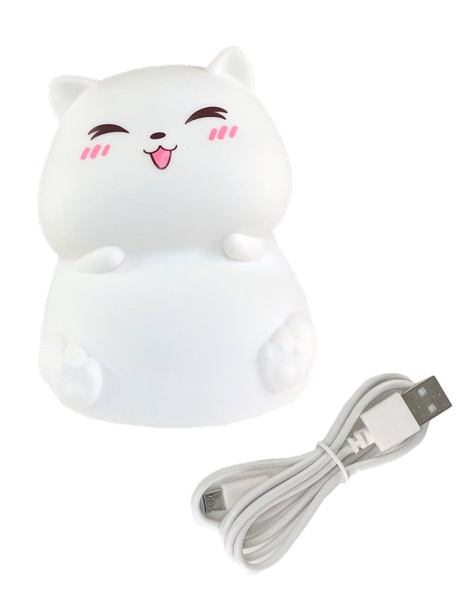 Светильник ночник Счастливый Кот (Светильник)