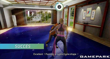 Самбо: Уроки cамообороны Kinect    (Xbox 360)
