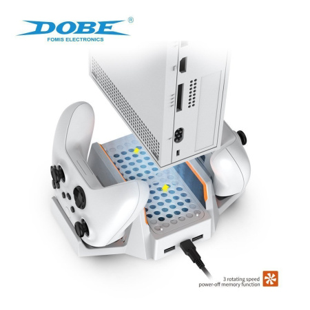 Охлаждающая подставка Xbox Series S 2 аккумулятора  (TYX 0663)