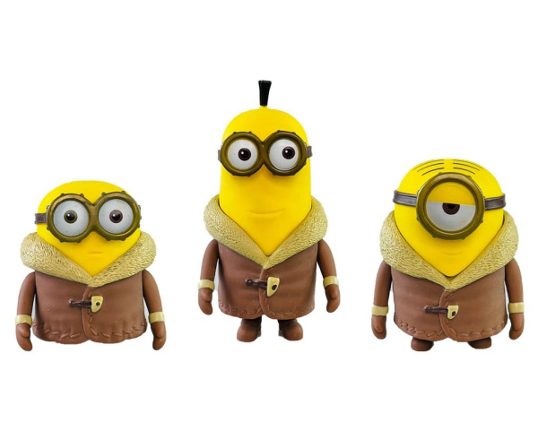 Фигурки миньонов (Кевин+Боб+Стюарт) 19см