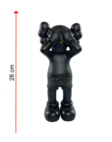 KAWS At This Time Виниловая Фигурка (черный) - 28 см KAWS At This Time Виниловая Фигурка (черный) - 28 см