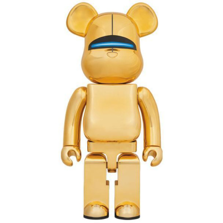 Bearbrick x Hajime Sorayama Sexy Robot Золото 400% (28 см)
