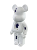Bearbrick Art OverTurn Dark Blue Crystal (Синий Кристалл) 400% (28см)