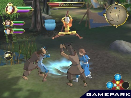Avatar the Legend of Aang the Burning Earth (PS2)