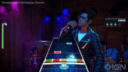 PS4 Комплект для Rock Band 4 (игра + гитара) Wireless Fender Stratocaster (RB491268ES02/02/1) (PS4)