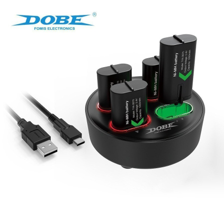 Зарядная станция 4 аккумулятора 1200 MAH Xbox Series X/S (TYX-0645S)