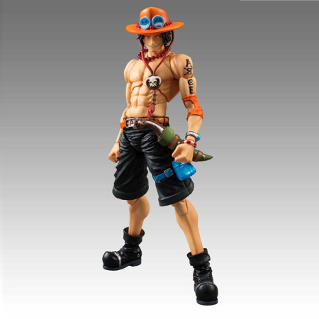 Фігурка One Piece Pirate Three Knife Flow Sauron Movable Sauron Luffy Ace (18cm)