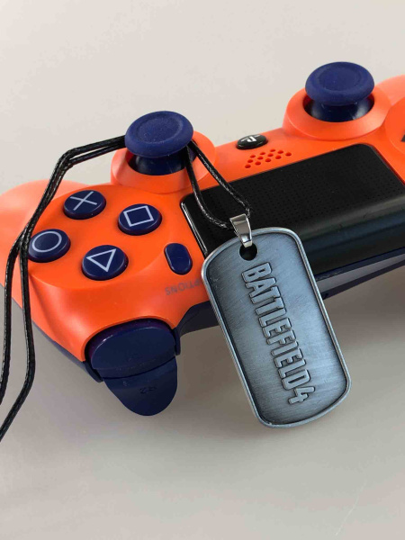 еймерський жетон Battlefield 4 срібний — металевий амулет на шнурку