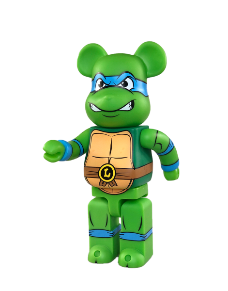 Bearbrick Leonardo (TMNT) 400% 28 см