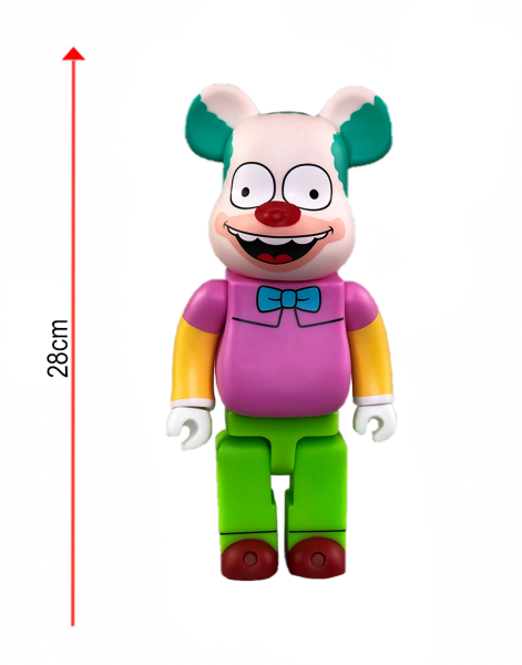 Bearbrick The Simpsons Krusty the Clown 400% 28 см