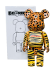 Bearbrick Leopard Atmos (Animal) Фігурка Леопард 400% (28 см)