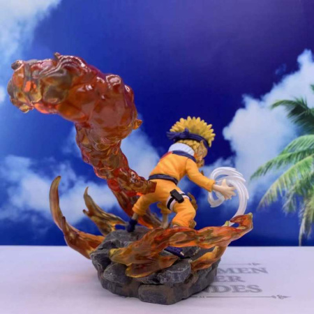 Фігурка Naruto Перша сцена бомби Наруто. Хвіст звіра (11см)