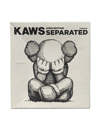 KAWS Separated Grey Вінілова фігурка (21см)