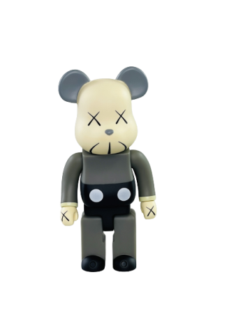 Bearbrick Kaws Серый 200% (17 см)