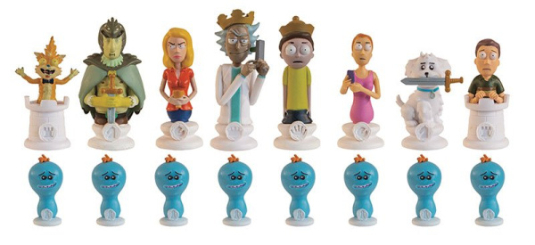 Шахи Рік і Морті (Rick and Morty Collector's Chess Set)