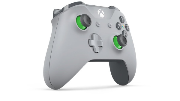 Xbox One Беспроводной геймпад  Gray/Green