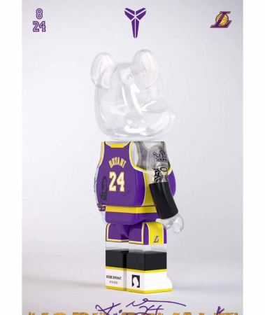 Bearbrick NBA Kobe Bryant 8 (Los Angeles Lakers) 400% (28 см)