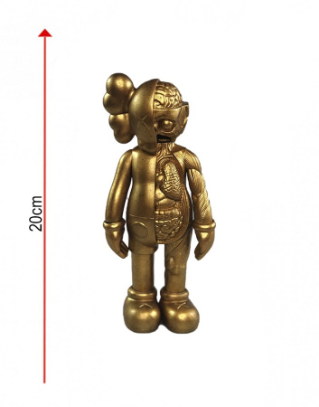 Фигурка Kaws Flayed Companion Open Edition Gold  (Золотой) - 20 см