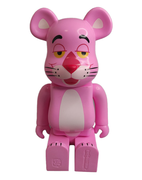 Bearbrick Pink Pantera 400% (28cm)