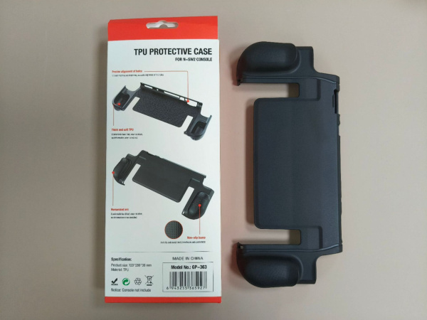 Чохол-підставка PGTECH GP-363 для Nintendo Switch 2 — TPU+PC, 5 кутів нахилу