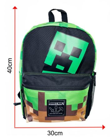 Рюкзак JINX Minecraft Creepy Things 17 (зеленый)