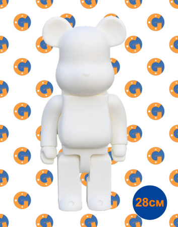 Bearbrick Білий Матовий (28см)