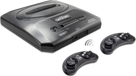 Игровая консоль Retro Genesis 16 bit Modern Wireless (170 игр, 2 беспроводных джойстика)