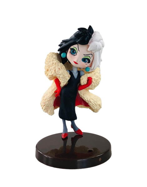 Фігурка Qposket Дісней Круелла де Віль ПВХ (7см)