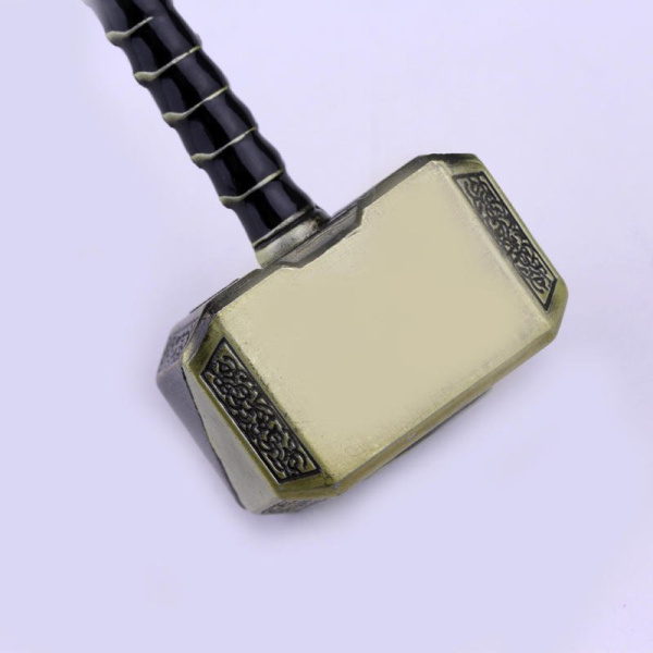 Брелок Мьельнир Молот Тора Золото