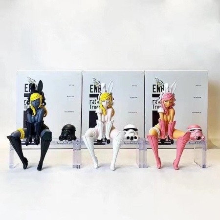 Фигурка RabbiTTrooper BAIT Edition by Coolrain (21см) Черный