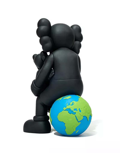 Вінілова фігурка KAWS Holiday Thailand (Black) 28см