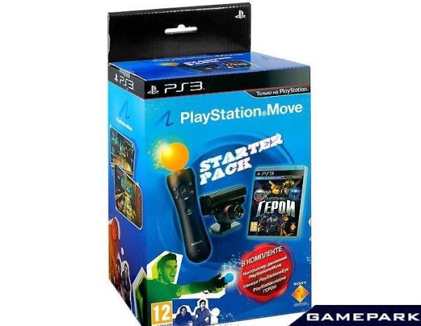 PS Move Starter Pack + Герои PlayStation Move (PS3)