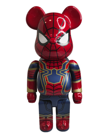 Bearbrick Iron Spider-man Avengers End Game 400% (28см)