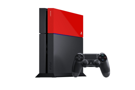 Custom Faceplate Красная (PS4)