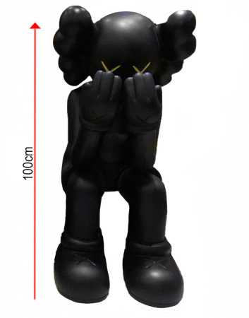 Фігурка Kaws Passing Through 100 см Black