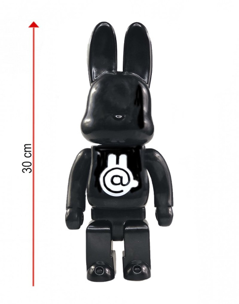 Bearbrick Rabbit Black 400% (30 См)