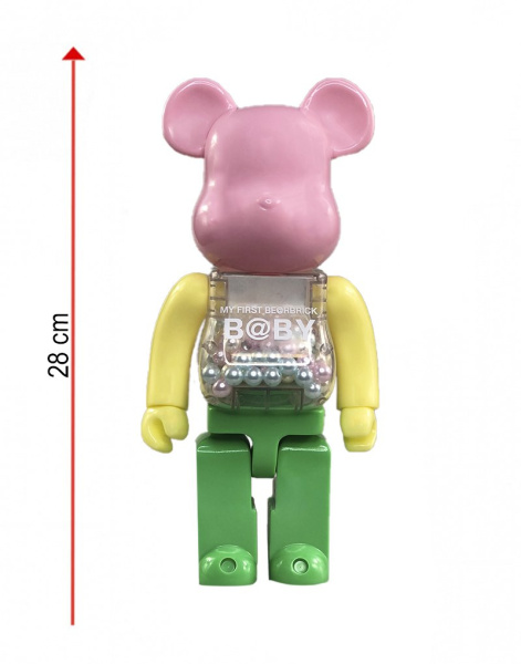 My First Bearbrick Baby Action Figures Popular Colorful 400% (28 См)