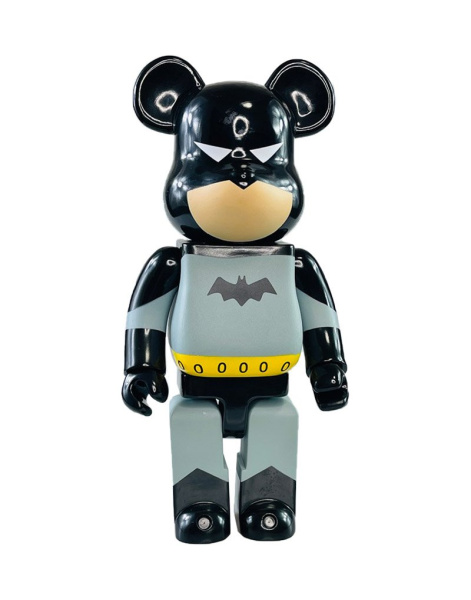 Bearbrick Batman Серый 400% (28см)
