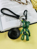 Брелок Bearbrick Капитан Америка Камуфляжный (Хаки) Двойной