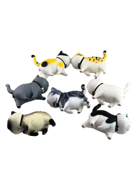 Фигурка 7 няшных котиков 10 см