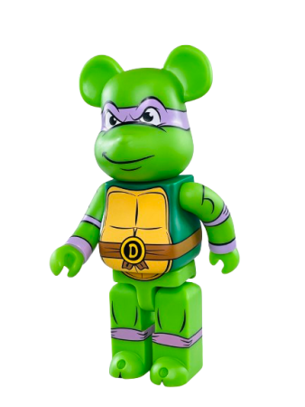 Bearbrick Donatello (TMNT) 400% (28 см)