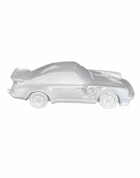 Фигурка Porsche 911 Turbo Eroded Дэниел Аршам (Белый)