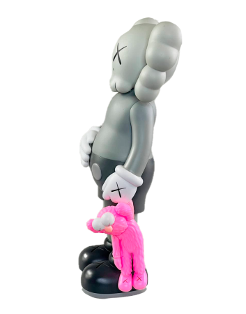 Kaws Share Companion BFF Фигурка (серый/розовый) - 31 см