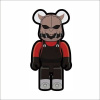 Ковер Bearbrick Рокстеди Черепашки Ниндзя
