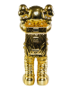 KAWS Holiday Space фигурка космонавта золотая 30 см