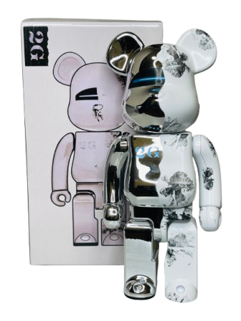 Bearbrick Daniel Arsham & Hajime Sorayama 400% (28 см)